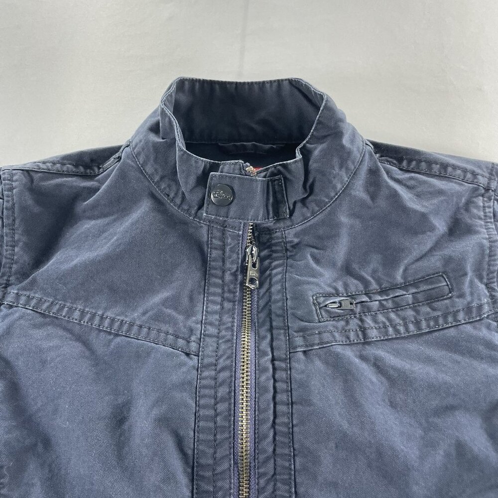 Edwin Jacket – Navy Zip‑Up Utility Style – Size M - Picture 2 of 12